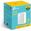 Router Nano Wireless TP-Link TL-WR902AC AC750 (433 Mbit/s (5 GHz) +300 Mbit/s (2,4 GHz) (portatile, punto di accesso, adattatore TV, ripetitore, client, media, server FTP), bianco/grigio