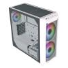 CASE MIDI ATX COOLER MASTER H500-WGNN-S00 HAF500 MESH WHITE ATX 2X3.5/2.5 2X2.5 2XUSB3.2 2X200MM-ARGB NOALIM